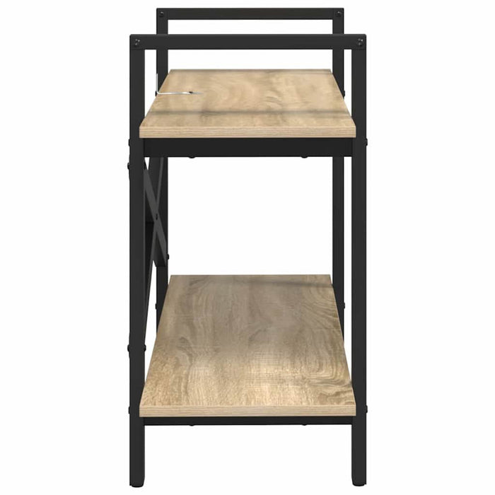 Raft pentru cărți Stejar Sonoma 100 x 33,5 x 64 cm - WALTI WALTI