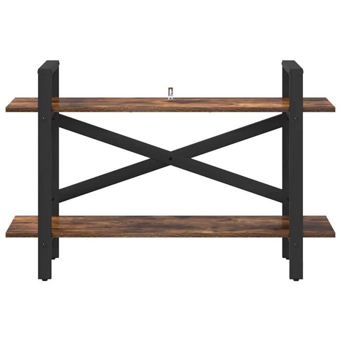 Raft pentru cărți Stejar fumuriu 100 x 33,5 x 64 cm - WALTI WALTI