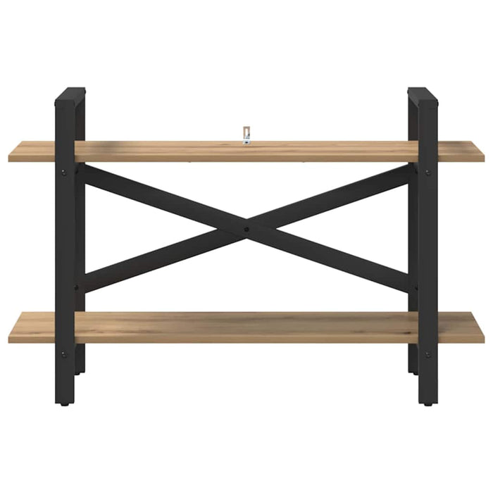 Raft pentru cărți Stejar Artizanal 100 x 33,5 x 64 cm - WALTI WALTI