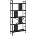 Raft pentru cărți Stejar Negru 75 x 30 x 156 cm Lemn compozit - WALTI WALTI
