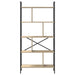 Raft pentru cărți Stejar Sonoma 75 x 30 x 156 cm Lemn compozit - WALTI WALTI