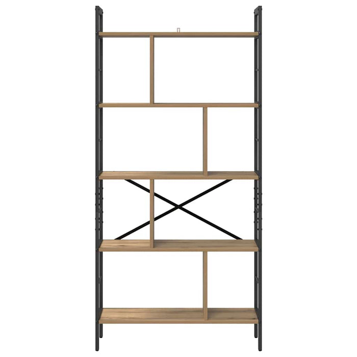 Raft pentru cărți Stejar Artizanal 75 x 30 x 156 cm - WALTI WALTI