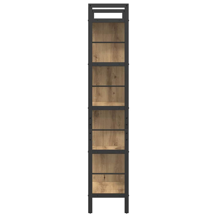 Raft pentru cărți Stejar Artizanal 75 x 30 x 156 cm - WALTI WALTI