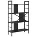 Raft pentru cărți Stejar Negru 75 x 30 x 123,5 cm Lemn compozit - WALTI WALTI