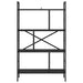 Raft pentru cărți Stejar Negru 75 x 30 x 123,5 cm Lemn compozit - WALTI WALTI