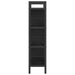 Raft pentru cărți Stejar Negru 75 x 30 x 123,5 cm Lemn compozit - WALTI WALTI