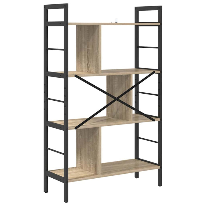 Raft pentru cărți Stejar Sonoma 75 x 30 x 123,5 cm - WALTI WALTI