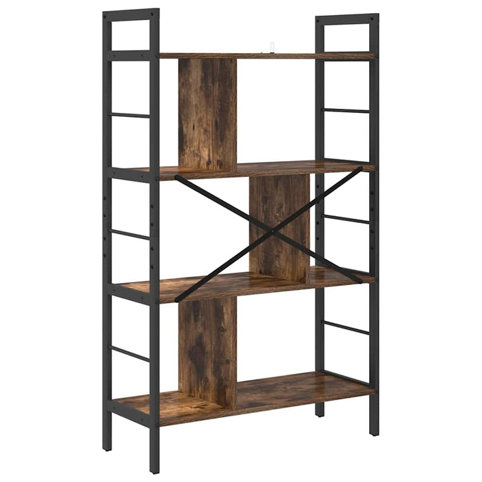 Raft pentru cărți Stejar fumuriu 75 x 30 x 123,5 cm - WALTI WALTI