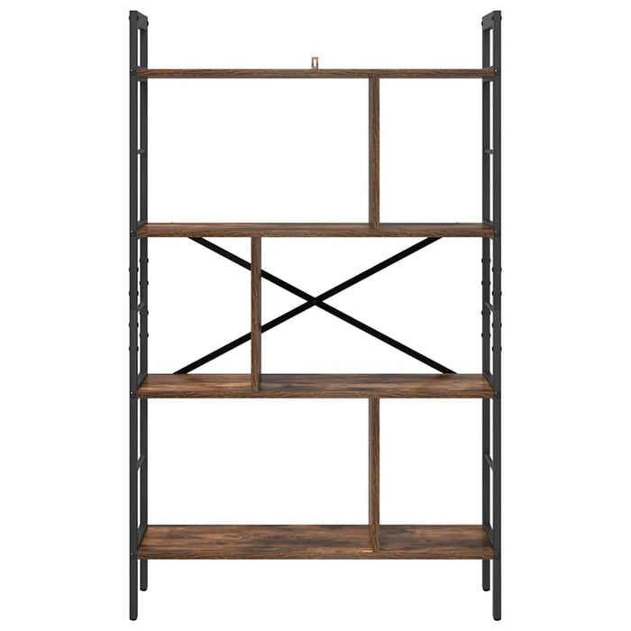 Raft pentru cărți Stejar fumuriu 75 x 30 x 123,5 cm - WALTI WALTI