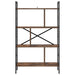 Raft pentru cărți Stejar fumuriu 75 x 30 x 123,5 cm - WALTI WALTI