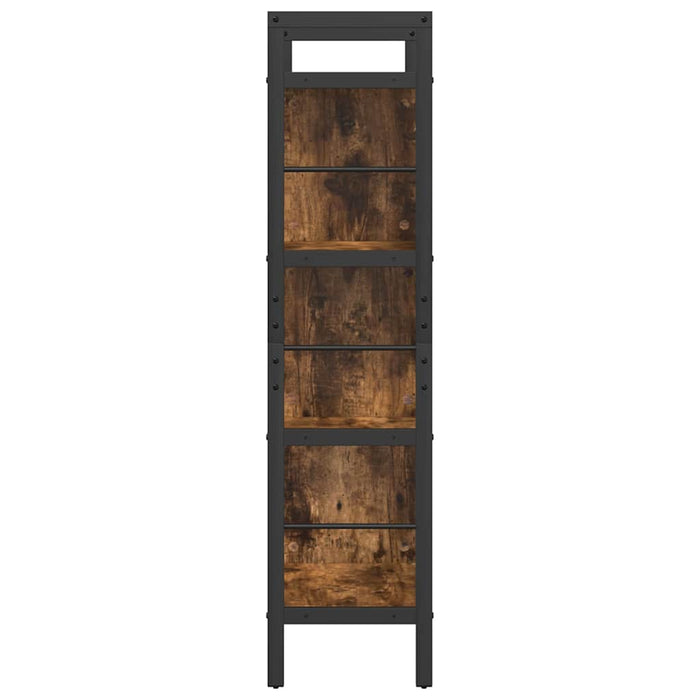 Raft pentru cărți Stejar fumuriu 75 x 30 x 123,5 cm - WALTI WALTI