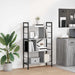 Raft pentru cărți Gri Sonoma 75 x 30 x 123,5 cm Lemn compozit - WALTI WALTI