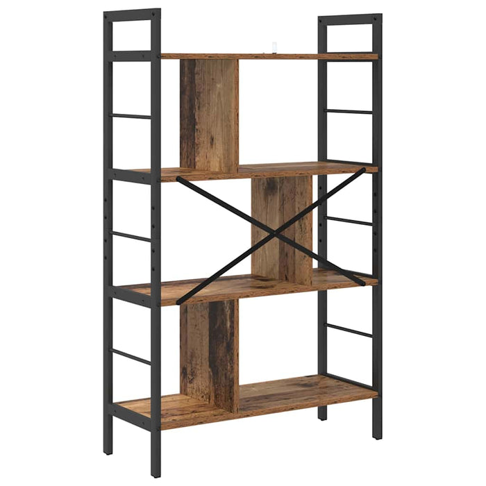 Raft pentru cărți Lemn Vechi 75 x 30 x 123,5 cm Lemn compozit - WALTI WALTI