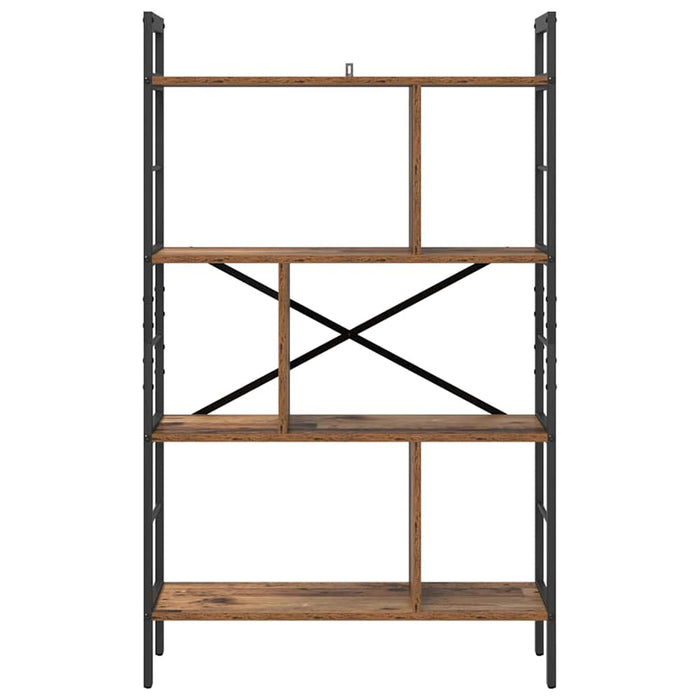 Raft pentru cărți Lemn Vechi 75 x 30 x 123,5 cm Lemn compozit - WALTI WALTI