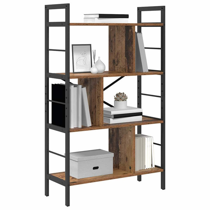 Raft pentru cărți Lemn Vechi 75 x 30 x 123,5 cm Lemn compozit - WALTI WALTI