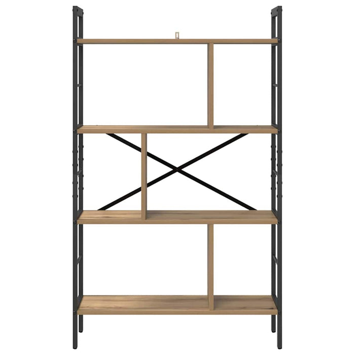 Raft pentru cărți Stejar Artizanal 75 x 30 x 123,5 cm - WALTI WALTI