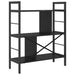 Raft pentru cărți Stejar Negru 75 x 30 x 91 cm Lemn compozit - WALTI WALTI