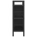 Raft pentru cărți Stejar Negru 75 x 30 x 91 cm Lemn compozit - WALTI WALTI