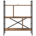 Raft pentru cărți Lemn Vechi 75 x 30 x 91 cm Lemn compozit - WALTI WALTI
