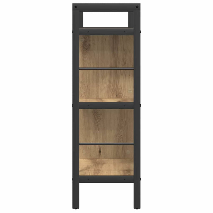 Raft pentru cărți Stejar Artizanal 75 x 30 x 91 cm - WALTI WALTI