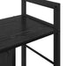 Raft pentru cărți Stejar Negru 75 x 30 x 58,5 cm Lemn compozit - WALTI WALTI
