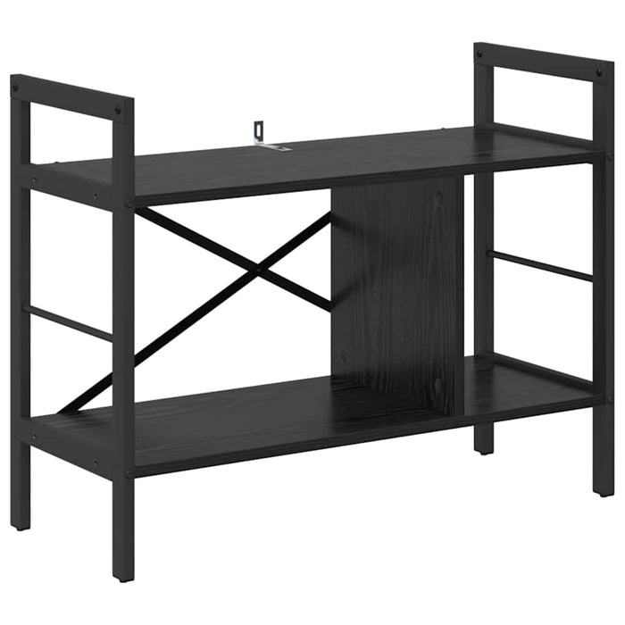 Raft pentru cărți Stejar Negru 75 x 30 x 58,5 cm Lemn compozit - WALTI WALTI