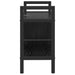 Raft pentru cărți Stejar Negru 75 x 30 x 58,5 cm Lemn compozit - WALTI WALTI