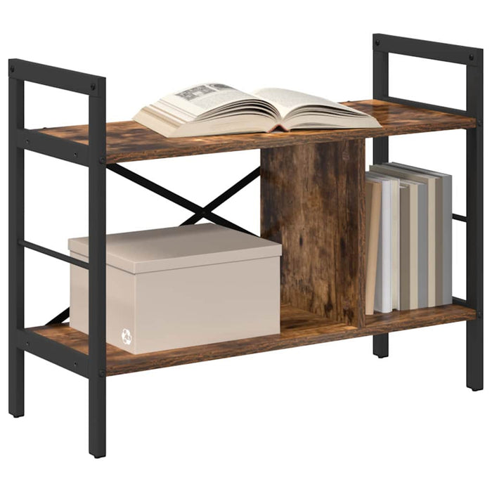 Raft pentru cărți Stejar fumuriu 75 x 30 x 58,5 cm - WALTI WALTI