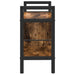Raft pentru cărți Stejar fumuriu 75 x 30 x 58,5 cm - WALTI WALTI