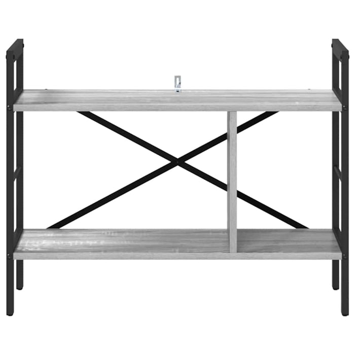 Raft pentru cărți Gri Sonoma 75 x 30 x 58,5 cm Lemn compozit - WALTI WALTI