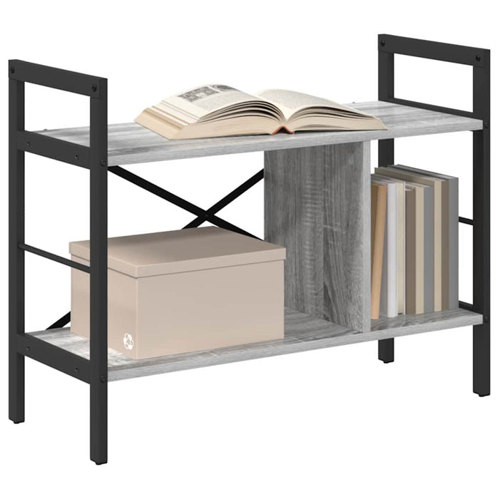 Raft pentru cărți Gri Sonoma 75 x 30 x 58,5 cm Lemn compozit - WALTI WALTI