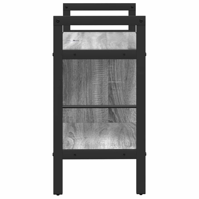 Raft pentru cărți Gri Sonoma 75 x 30 x 58,5 cm Lemn compozit - WALTI WALTI