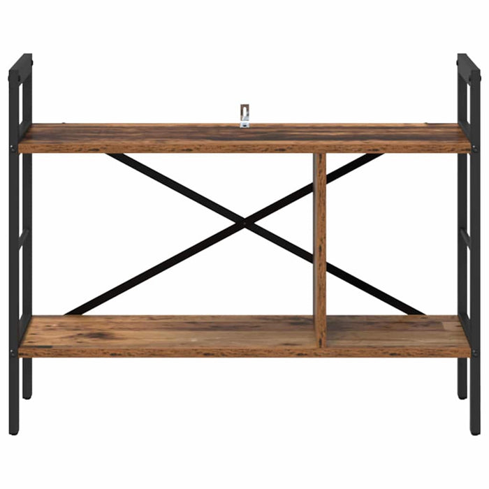 Raft pentru cărți Lemn Vechi 75 x 30 x 58,5 cm Lemn compozit - WALTI WALTI