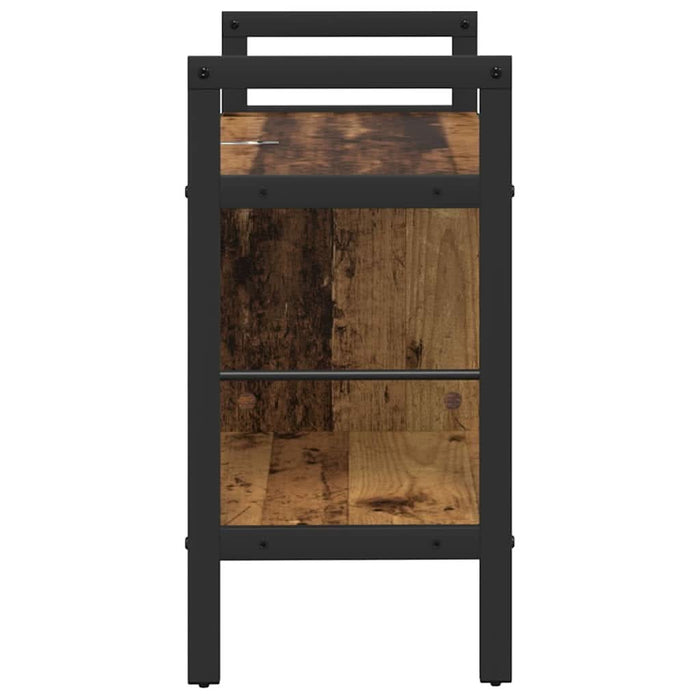 Raft pentru cărți Lemn Vechi 75 x 30 x 58,5 cm Lemn compozit - WALTI WALTI
