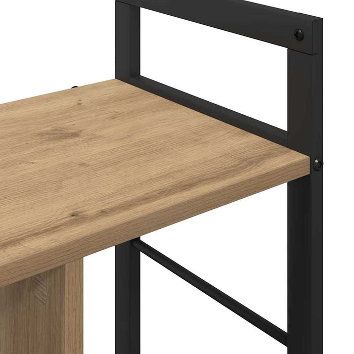 Raft pentru cărți Stejar Artizanal 75 x 30 x 58,5 cm - WALTI WALTI