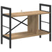 Raft pentru cărți Stejar Artizanal 75 x 30 x 58,5 cm - WALTI WALTI