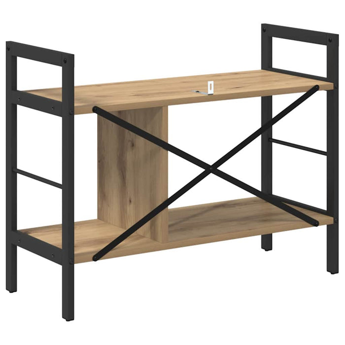Raft pentru cărți Stejar Artizanal 75 x 30 x 58,5 cm - WALTI WALTI
