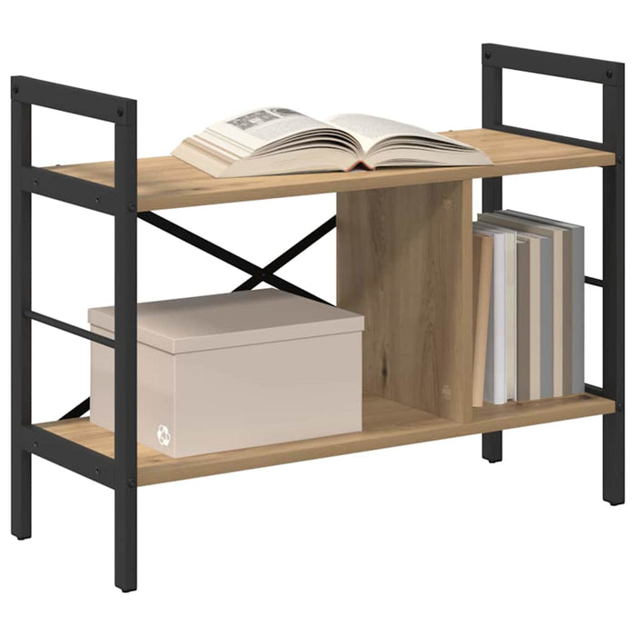 Raft pentru cărți Stejar Artizanal 75 x 30 x 58,5 cm - WALTI WALTI