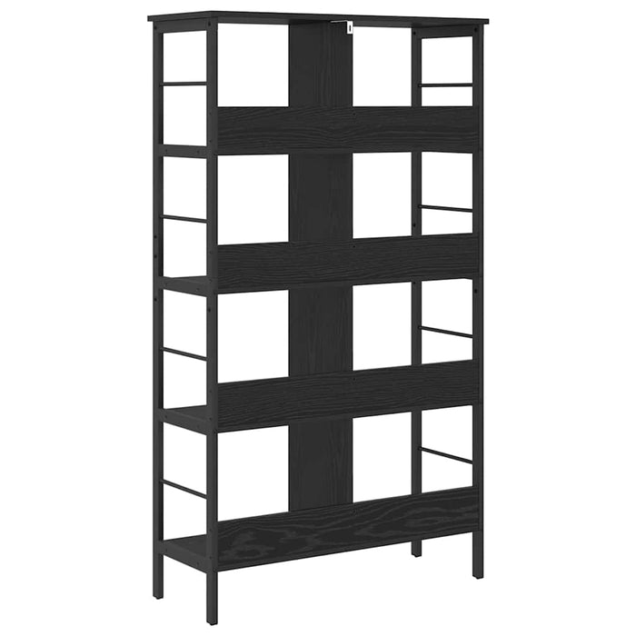 Raft pentru cărți Stejar Negru 82 x 32 x 144,5 cm Lemn compozit - WALTI WALTI