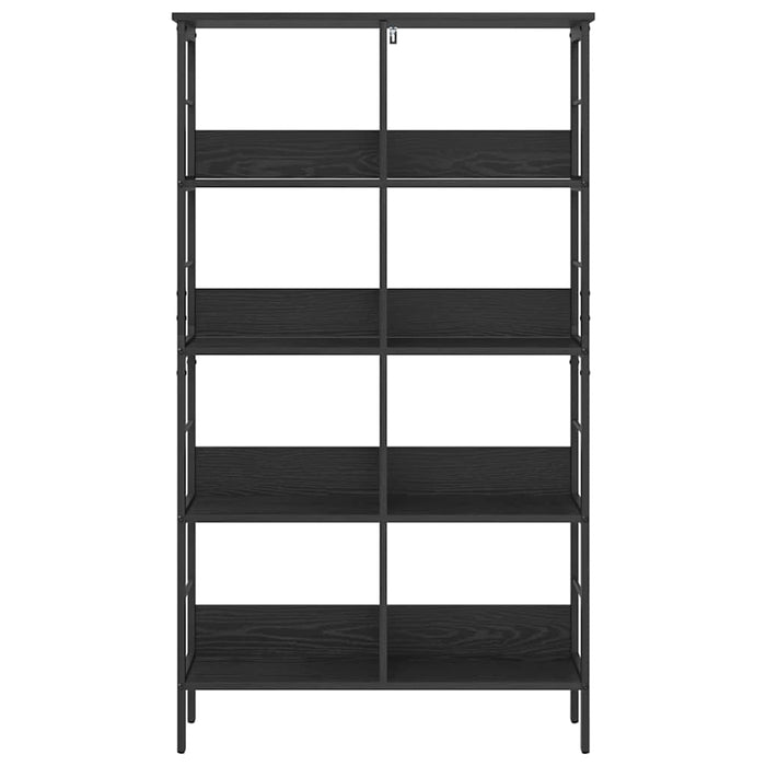 Raft pentru cărți Stejar Negru 82 x 32 x 144,5 cm Lemn compozit - WALTI WALTI
