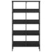 Raft pentru cărți Stejar Negru 82 x 32 x 144,5 cm Lemn compozit - WALTI WALTI