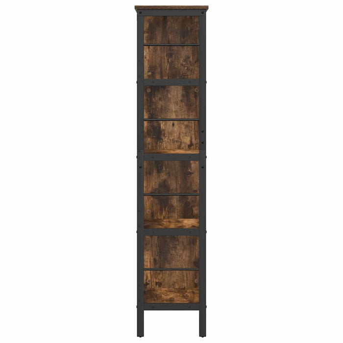 Raft pentru cărți Stejar fumuriu 82 x 32 x 144,5 cm - WALTI WALTI