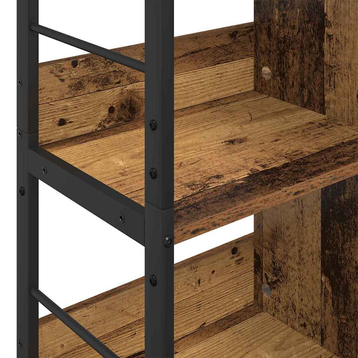 Raft pentru cărți Lemn Vechi 82 x 32 x 144,5 cm Lemn compozit - WALTI WALTI