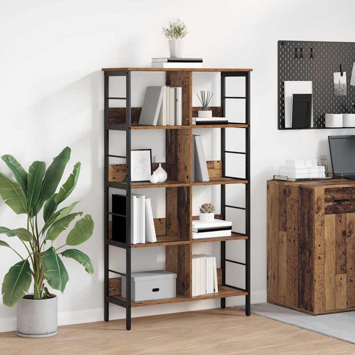 Raft pentru cărți Lemn Vechi 82 x 32 x 144,5 cm Lemn compozit - WALTI WALTI