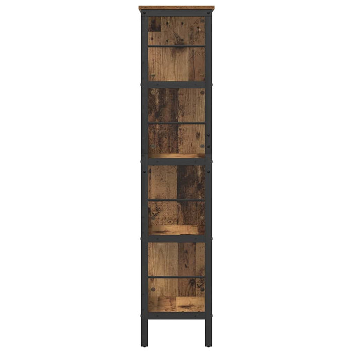 Raft pentru cărți Lemn Vechi 82 x 32 x 144,5 cm Lemn compozit - WALTI WALTI