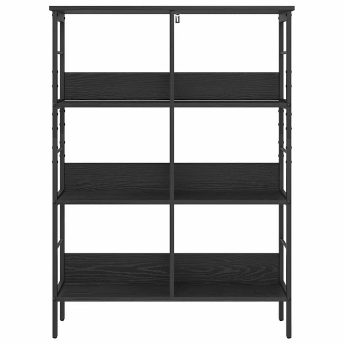 Raft pentru cărți Stejar Negru 82 x 32 x 112 cm Lemn compozit - WALTI WALTI
