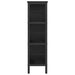Raft pentru cărți Stejar Negru 82 x 32 x 112 cm Lemn compozit - WALTI WALTI