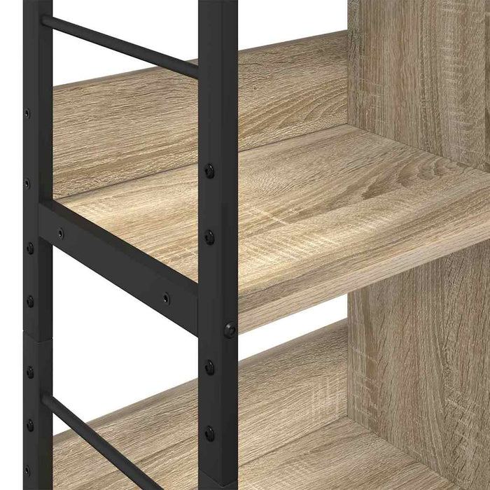 Raft pentru cărți Stejar Sonoma 82 x 32 x 112 cm Lemn compozit - WALTI WALTI