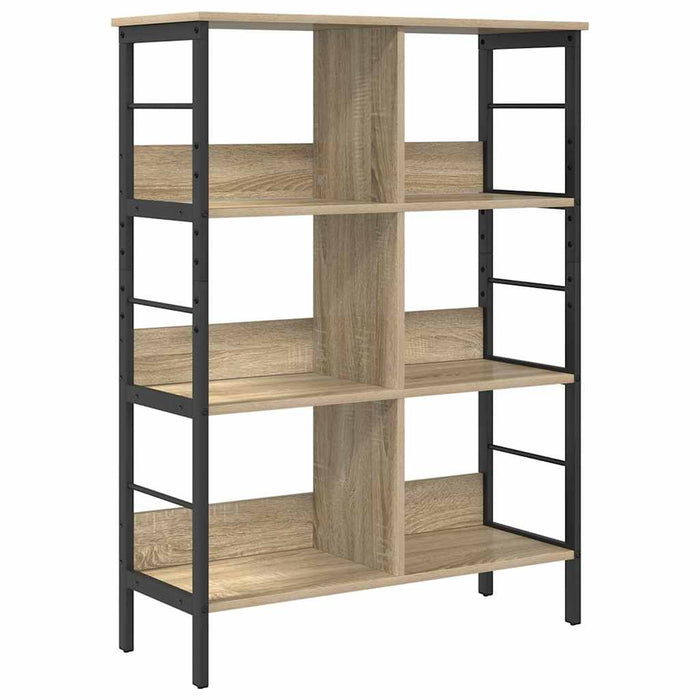 Raft pentru cărți Stejar Sonoma 82 x 32 x 112 cm Lemn compozit - WALTI WALTI