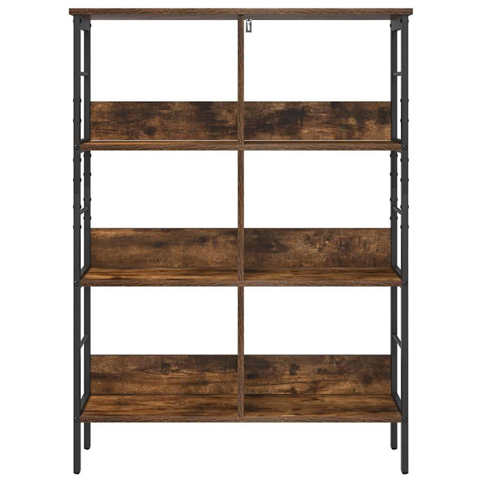 Raft pentru cărți Stejar fumuriu 82 x 32 x 112 cm Lemn compozit - WALTI WALTI